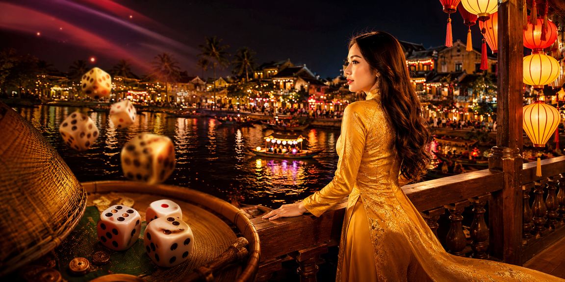 Trải nghiệm chơi tài xỉu truyền thống mang sắc áo dài tại phố cổ Hội An Việt Nam